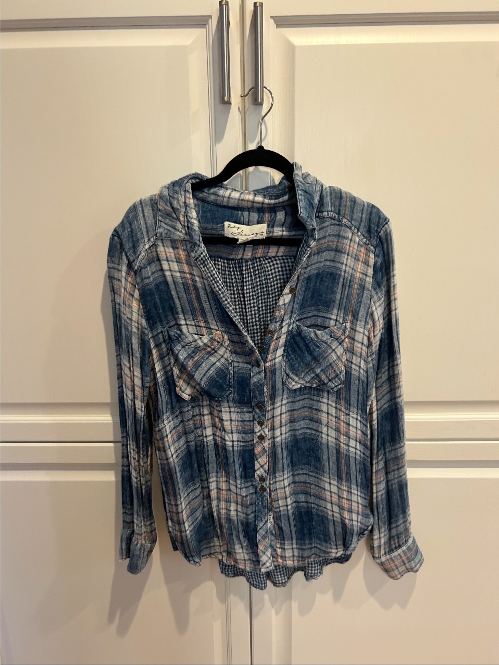 Vintage Havana Small Plaid button down